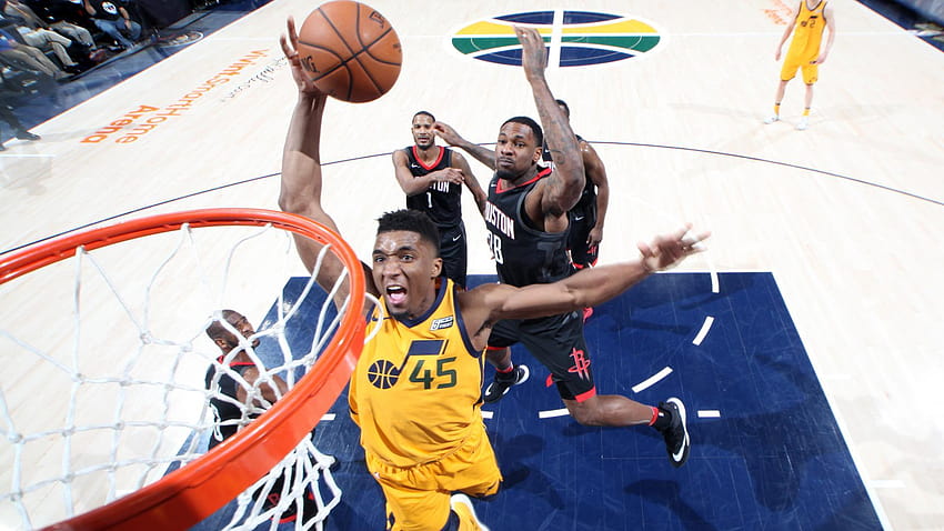 Utah Jazz Rookie Donovan Mitchell To Compete In Verizon Slam Dunk, Utah ...