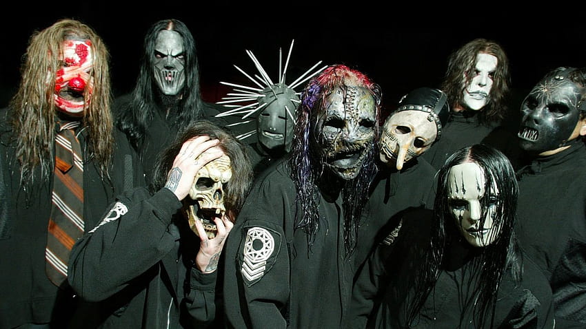 Slipknot Group, masque slipknot Fond d'écran HD