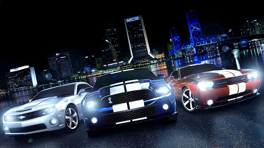 Best 2 Muscle Car Backgrounds for Computer on Hip, cool aesthetic car HD wallpaper