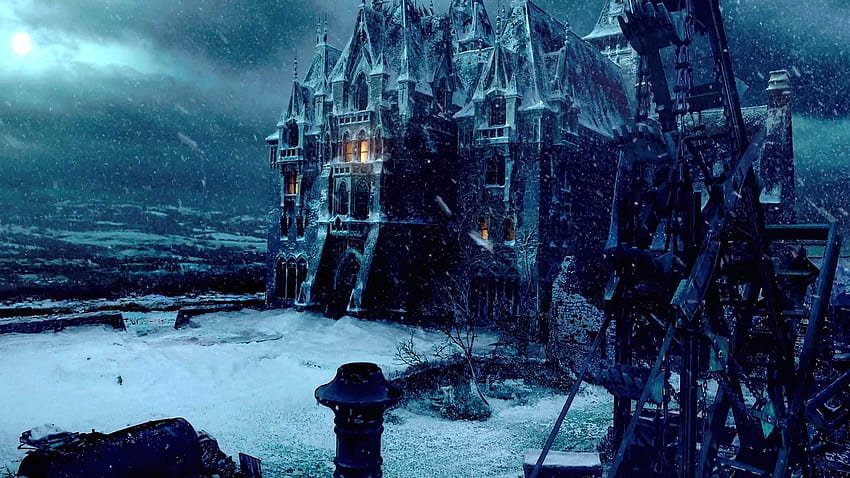 Fantasy Backgrounds Drama Stock Gothic Peak [1920x1080] for your , Mobile & Tablet, gothic fantasy winter HD wallpaper