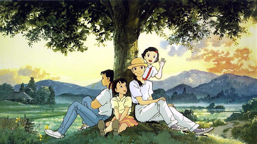 Ghibli's, only yesterday HD wallpaper