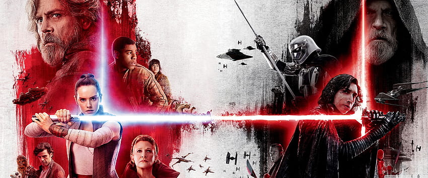 Star Wars The Last Jedi Ultra Backgrounds for U TV : ワイドスクリーン & UltraWide & ラップトップ : タブレット : スマートフォン、スター ウォーズ ウルトラワイド 高画質の壁紙