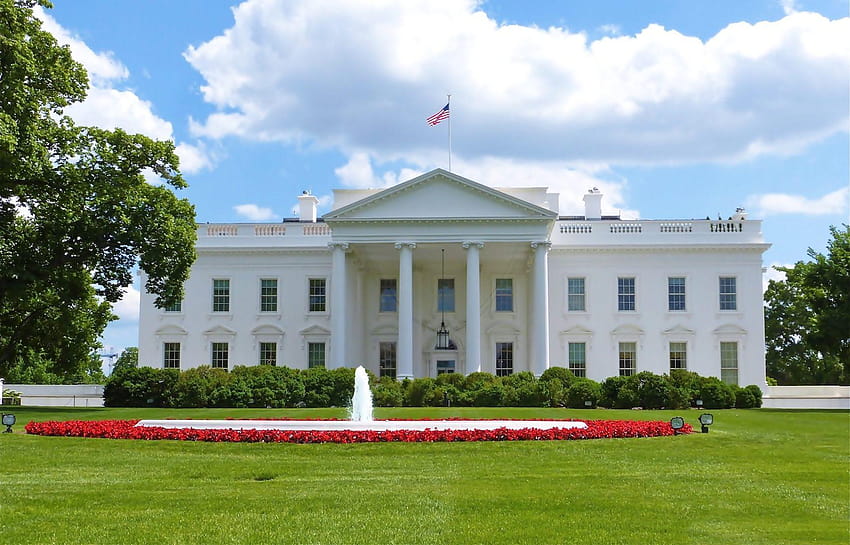 ワシントンDC。 ホワイトハウス、 高画質の壁紙