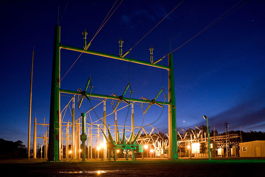 podstacja elektrownia elektryczność i energia publiczna Tapeta HD