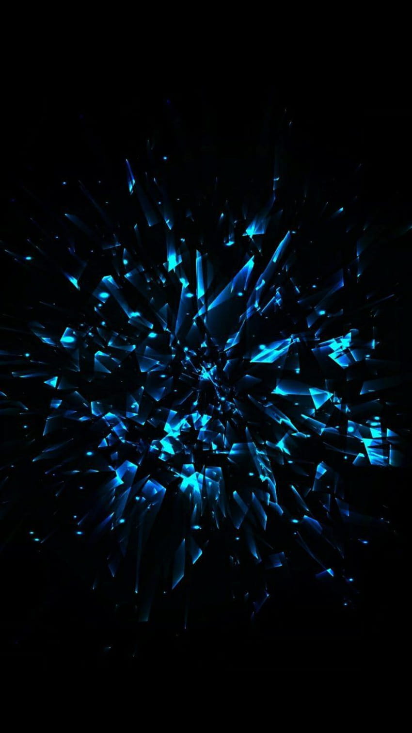 Schwarz, Blau, Dunkelheit, elektrisches Blau, Mitternacht, Feuerwerk, schwarzes und blaues Handy HD-Handy-Hintergrundbild