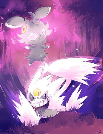 All0412 ✪ on X: Pokémon Mobile Wallpaper: Gengar #Kanto #Shiny