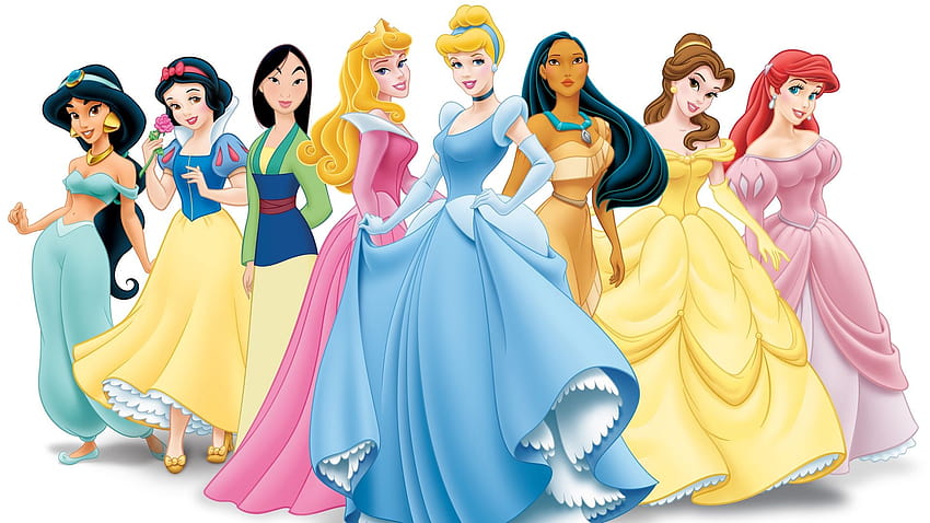 Princesas Disney en formato jpg para fondo de pantalla