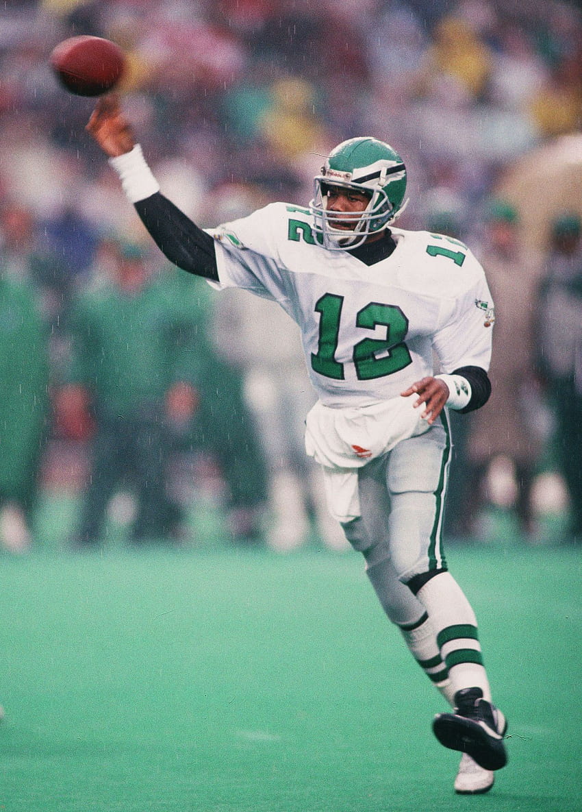 Throwback Philadelphia Eagles Randall Cunningham 1992 Vintage Jersey – ASA  College: Florida