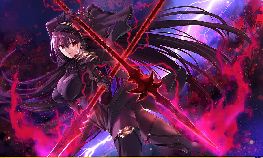 scathach fate grand order HD wallpaper