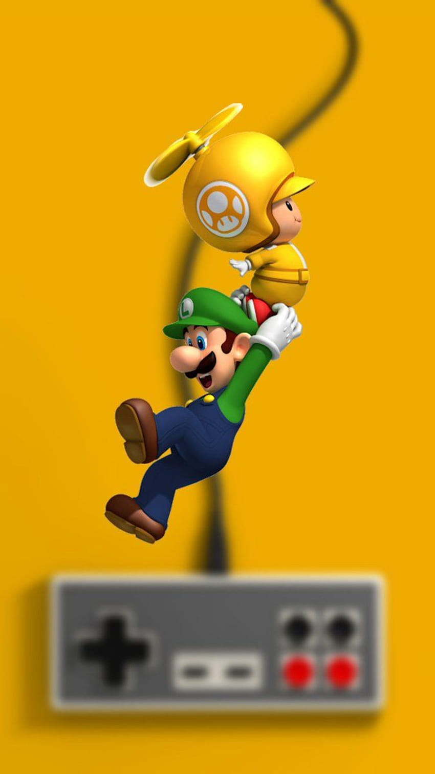 Karya Seni Super Mario Bros Wii baru, mario bros android wallpaper ponsel HD