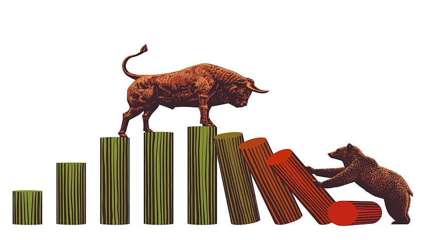 forex byk i niedźwiedź pc logo niedźwiedzia rynek niedźwiedzia Tapeta HD