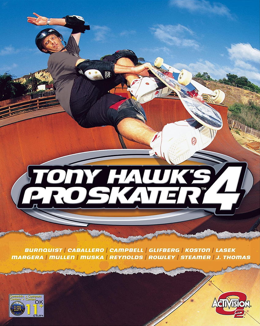 Tony Hawk's Pro Skater 4 HD phone wallpaper