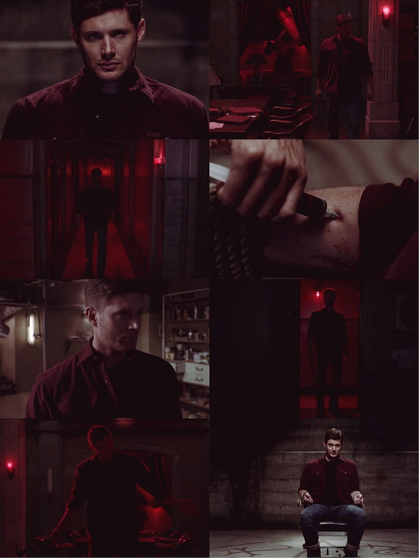 We Love Demon!Dean: in 2020, supernatural aesthetic red HD phone wallpaper