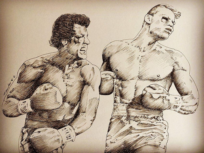 Rocky 4 balboa Ivan Drago Dolph Lundgren Stallone par billyboyuk sur Fond d'écran HD