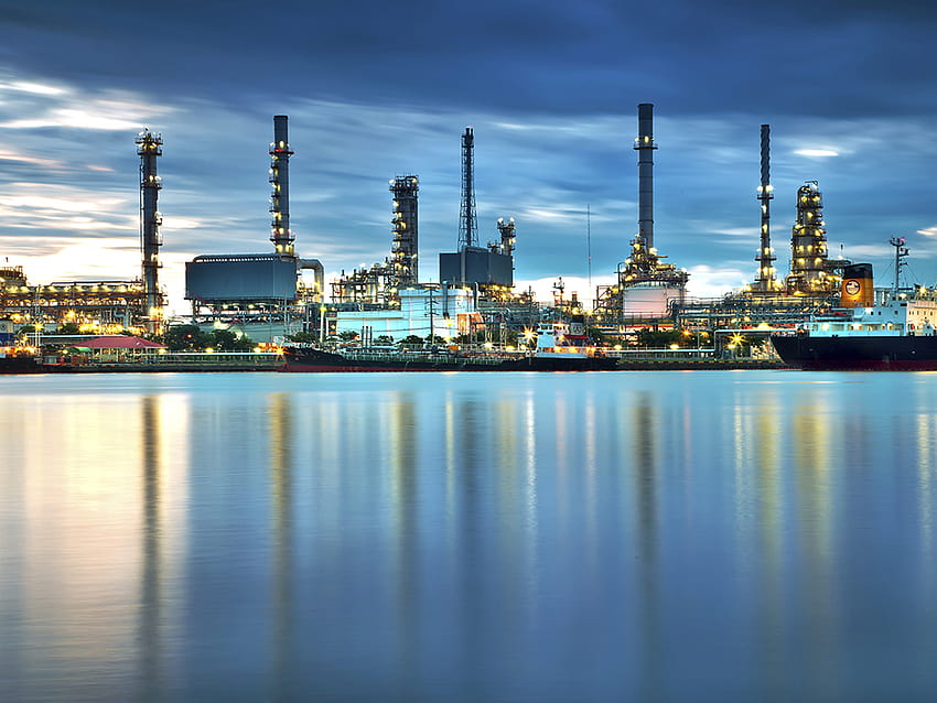 Предложено облекчение за бореща се петролна и газова промишленост, нефтохимическа промишленост HD тапет