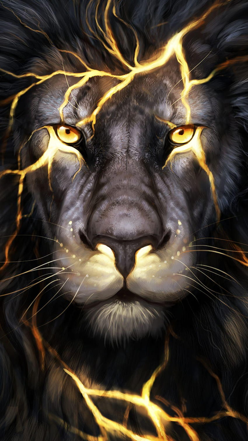 Just a cool 3D Lion graphic in 2019, lion 3d HD phone wallpaper