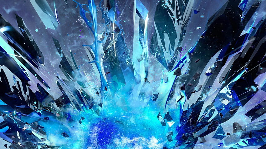 ice crystal HD wallpaper