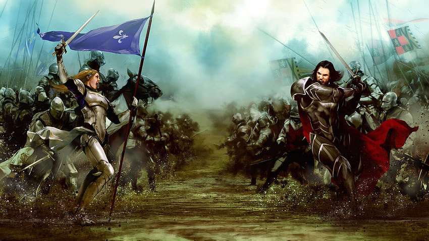 Mittelalterliche Schlacht für Android Für HD-Hintergrundbild