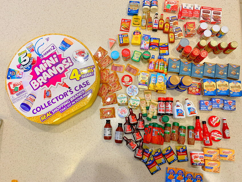 Zuru 5 Surprise Mini Brands Series 2 Pick Your Toy RARE Includes GOLD  Ketchup HD wallpaper