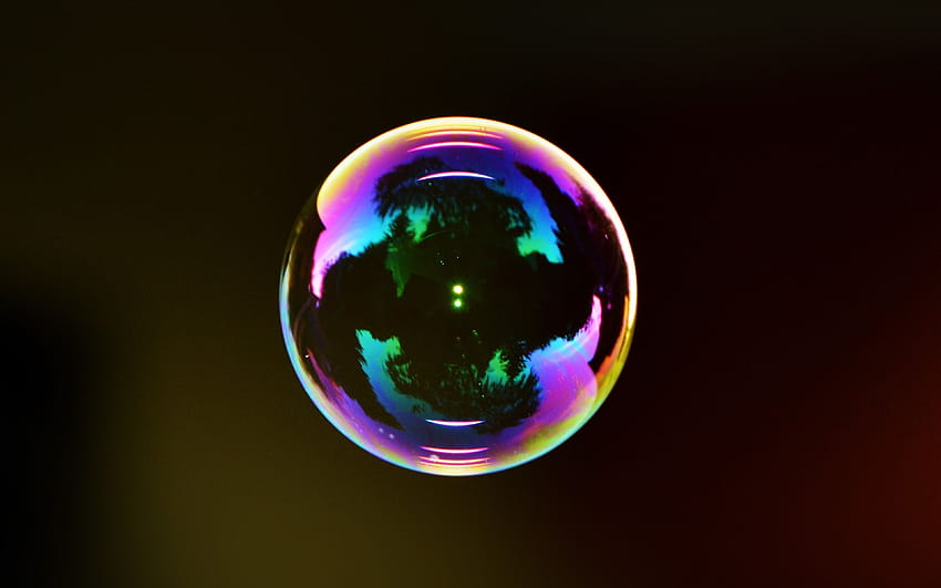 water bubble circle HD wallpaper