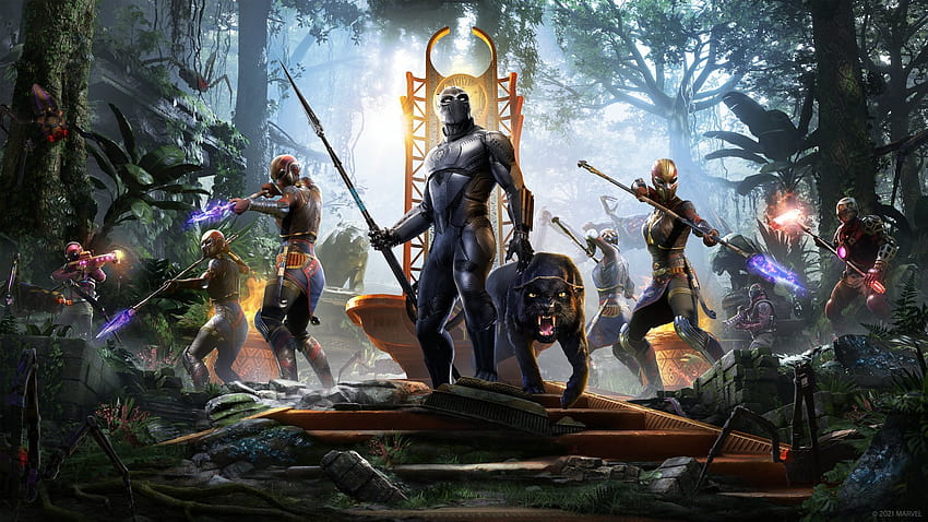 Marvel's Avengers Black Panther expansion dated as game trial launches, avengers games 2021 HD wallpaper