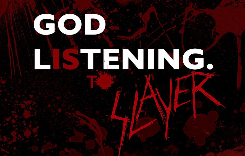 metal, blood, band, slayer, god, thrash , section музыка, slayer metal HD wallpaper