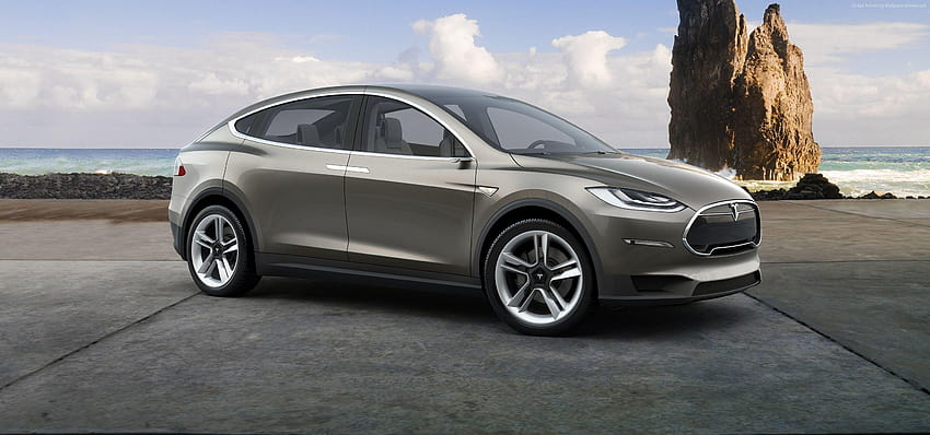 Tesla model x, electric cars, suv, 2016, Cars & Bikes HD wallpaper