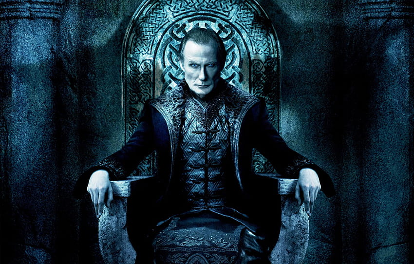 vampire, the throne, king, Viktor, Bill Nighy, Bill Nighy, Underworld: Rise of the Lycans, Another world: rise of the Lycans , section фильмы HD wallpaper
