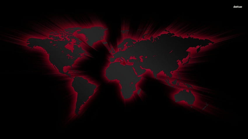 Weltkarte Neue Weltkarte Schwarze Hintergründe Walldevil, schwarzer Weltkartenhintergrund HD-Hintergrundbild
