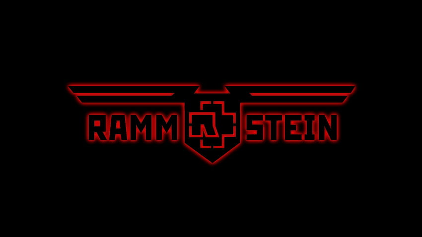 Rammstein Full и фонове, лого на Rammstein HD тапет