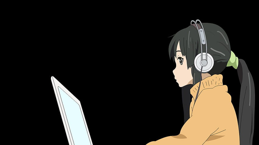 Mio Akiyama Headphones HD wallpaper | Pxfuel