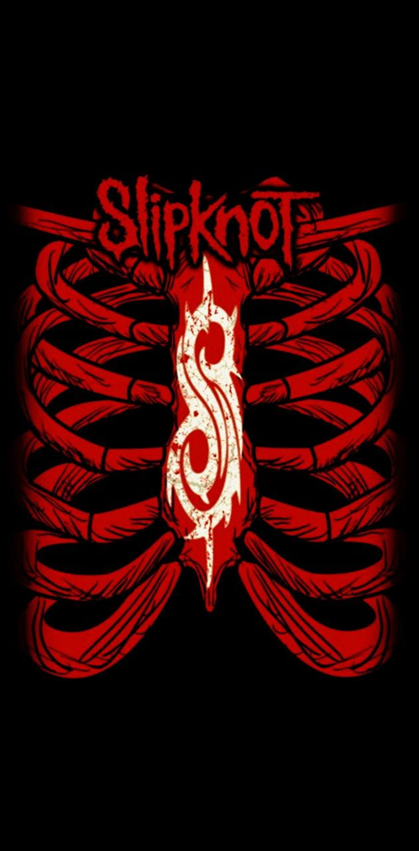 Cooles Slipknot-Logo, 630x1280 HD-Handy-Hintergrundbild