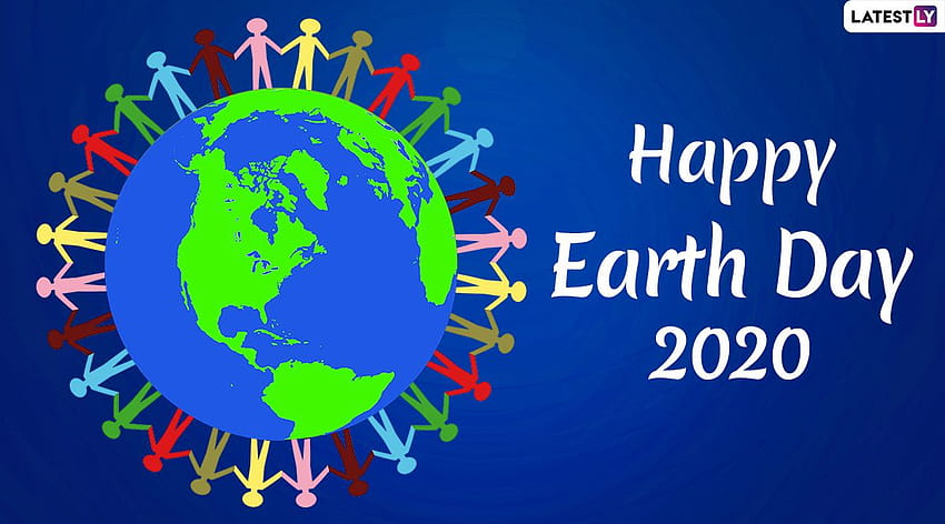 Happy Earth Day 2020 und Grüße: Internationale Mutter HD-Hintergrundbild