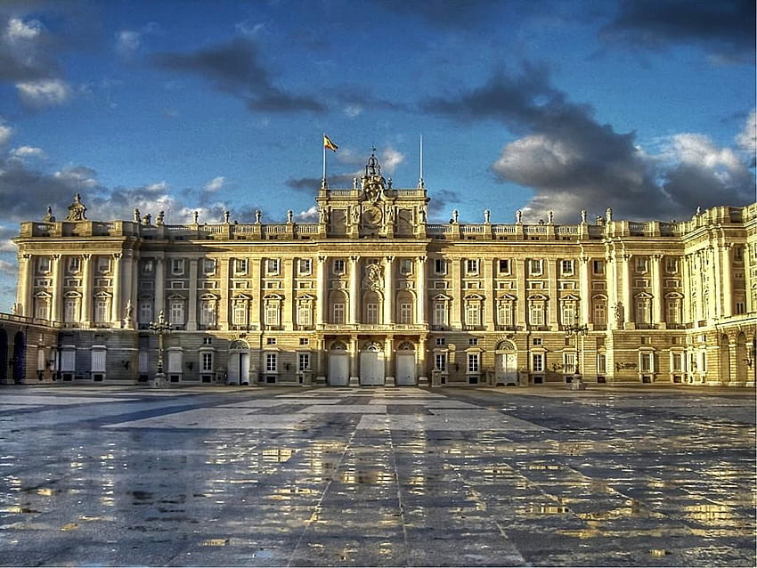Private Tour durch Madrids Palacio Real, den königlichen Palast von Madrid HD-Hintergrundbild