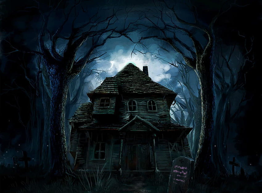 haunted places HD wallpaper