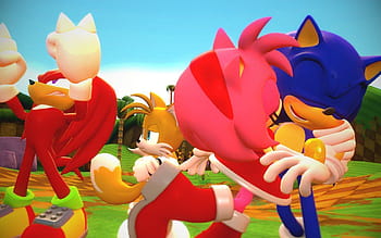 Sonic X:.Sonic,Shadow,and Amy by  on  @DeviantArt