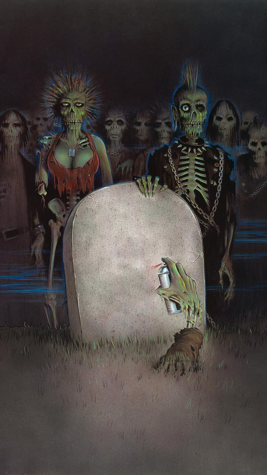 The Return of the Living Dead, dawn of the dead HD phone wallpaper