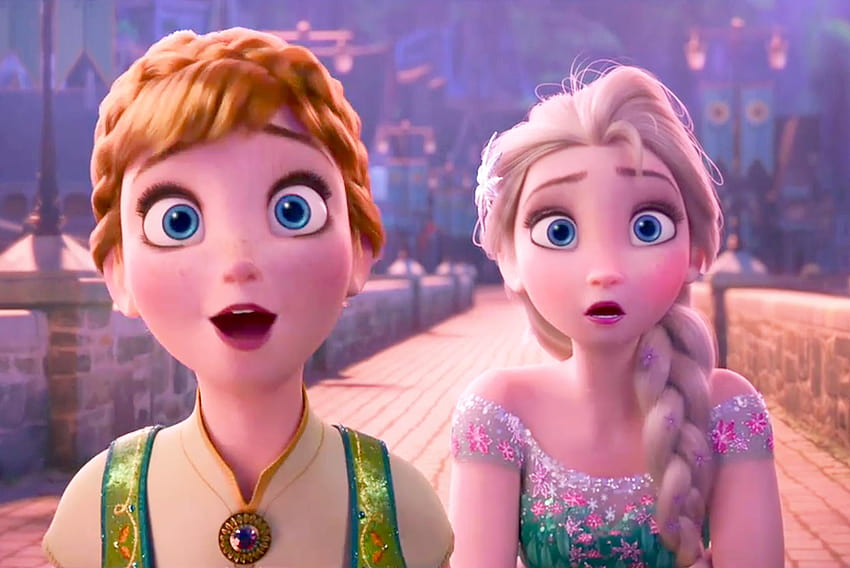 Disney Princess Frozen, elsa dan anna beku 2 Wallpaper HD