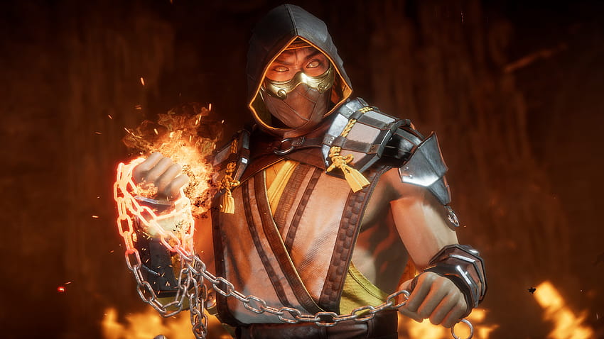 แมงป่อง Mortal Kombat 11, แมงป่อง mk วอลล์เปเปอร์ HD