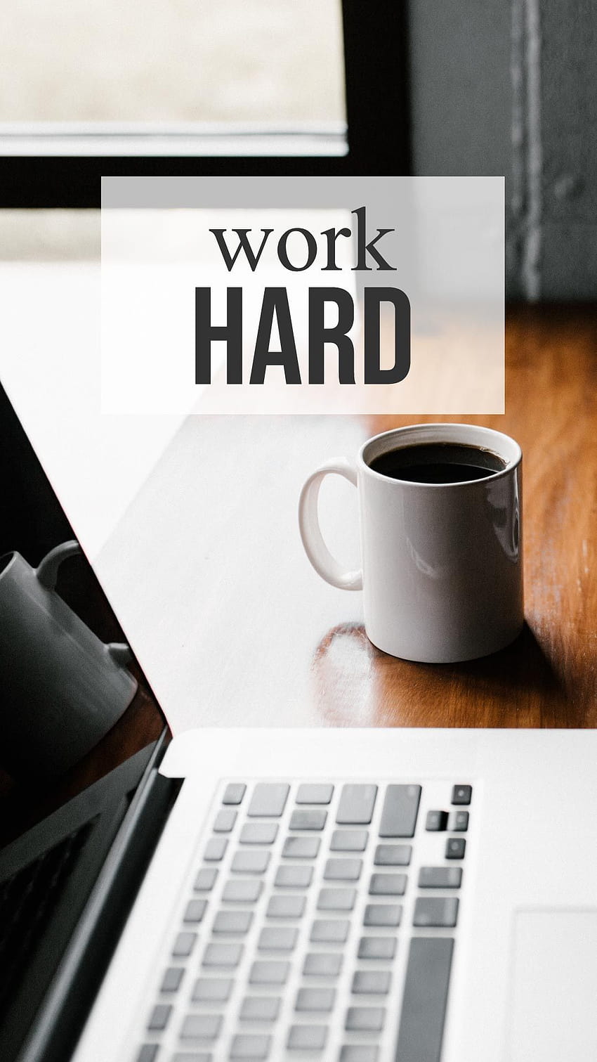 Móvil motivacional WORK HARD disponible para iPhone, móvil de trabajo fondo de pantalla del teléfono