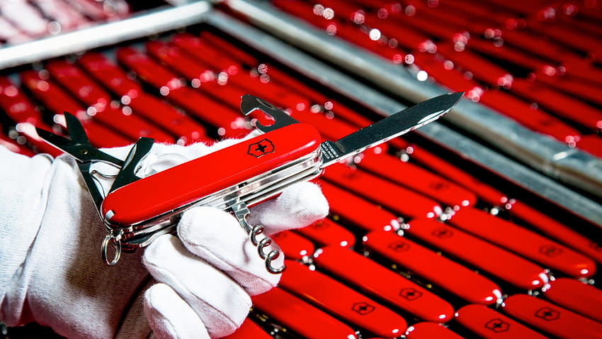 Swiss Army Knife Factory Makes 45,000 Pocket Knives Per Day, victorinox HD wallpaper