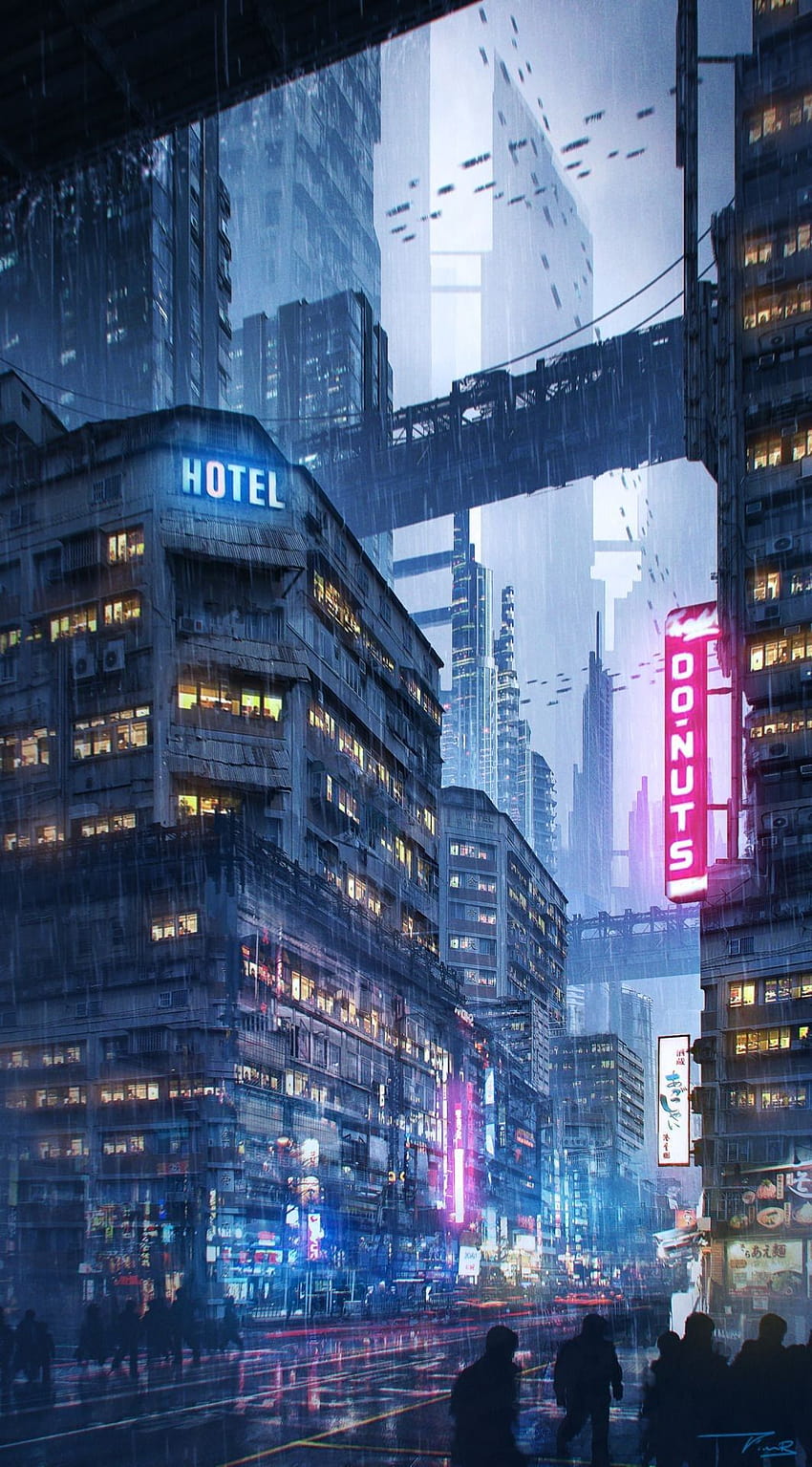 Cyberpunk City Night Time Live Best Of Cyberpunk Future City Inspiration,  aesthetic future city HD phone wallpaper | Pxfuel