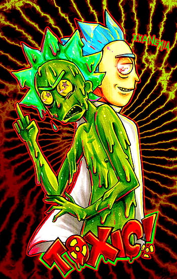 Trippy Rick And Morty, Dope Rick and Morty HD wallpaper