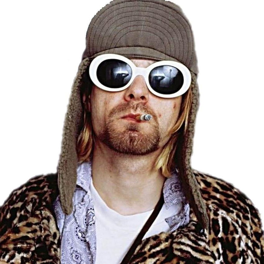Clout Goggles Kurt Cobain Sonnenbrille Clout Glasses Damen HD-Handy-Hintergrundbild
