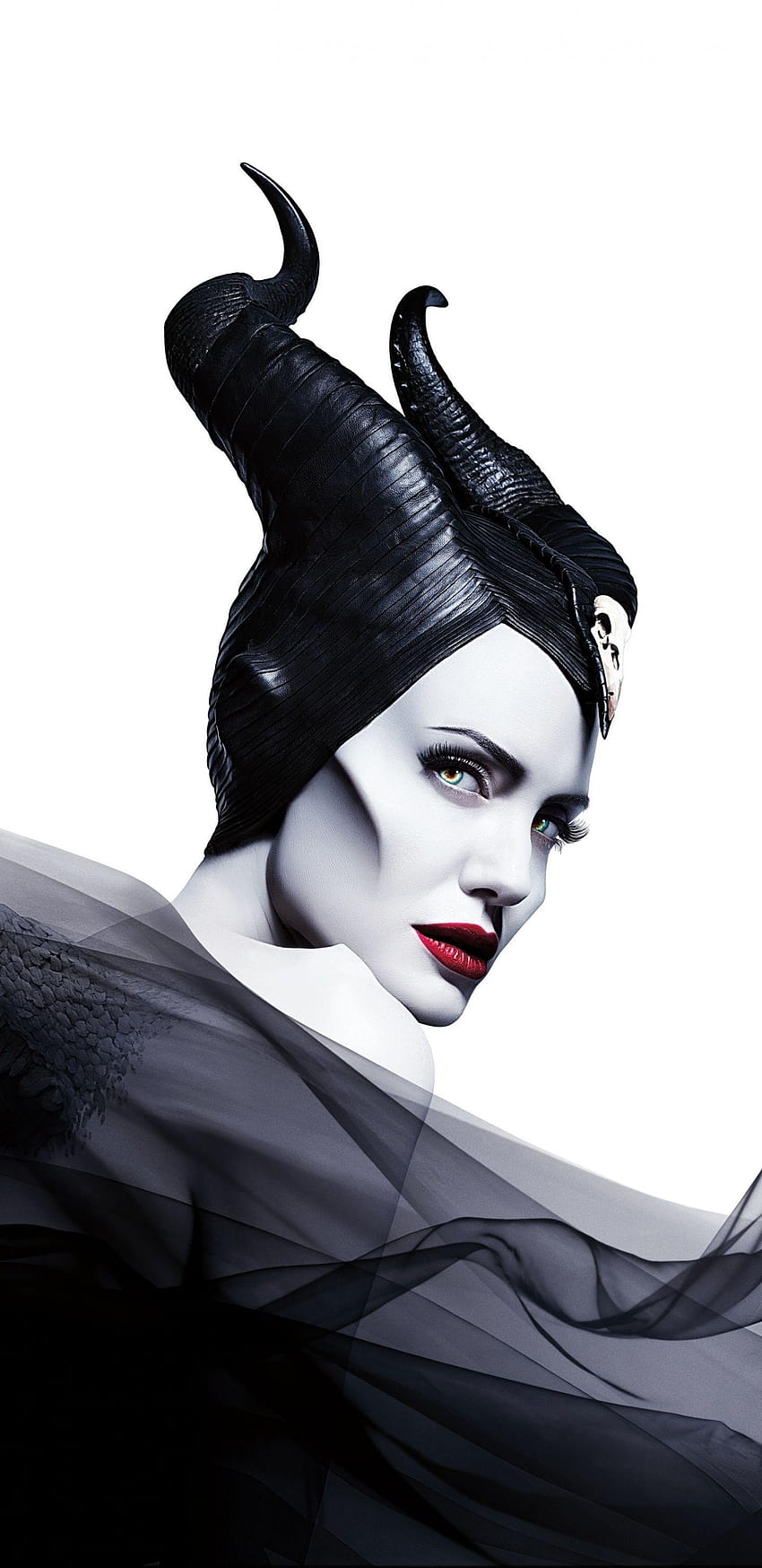 1440x2960 ​​Maleficent: Mistress of Evil, Angelina Jolie, Zło, maleficent 2 android Tapeta na telefon HD