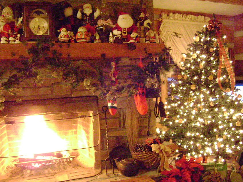 Cozy Christmas, cozy rustic christmas HD wallpaper