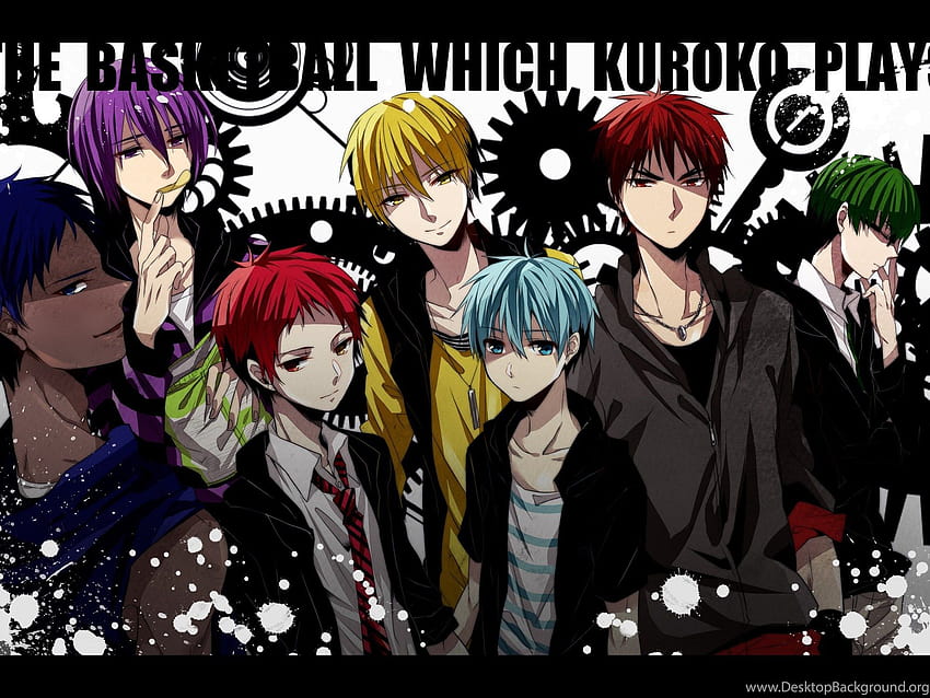 Serie de anime Kuroko No Basket Cool Boys Group, grupo de chicos de anime fondo de pantalla