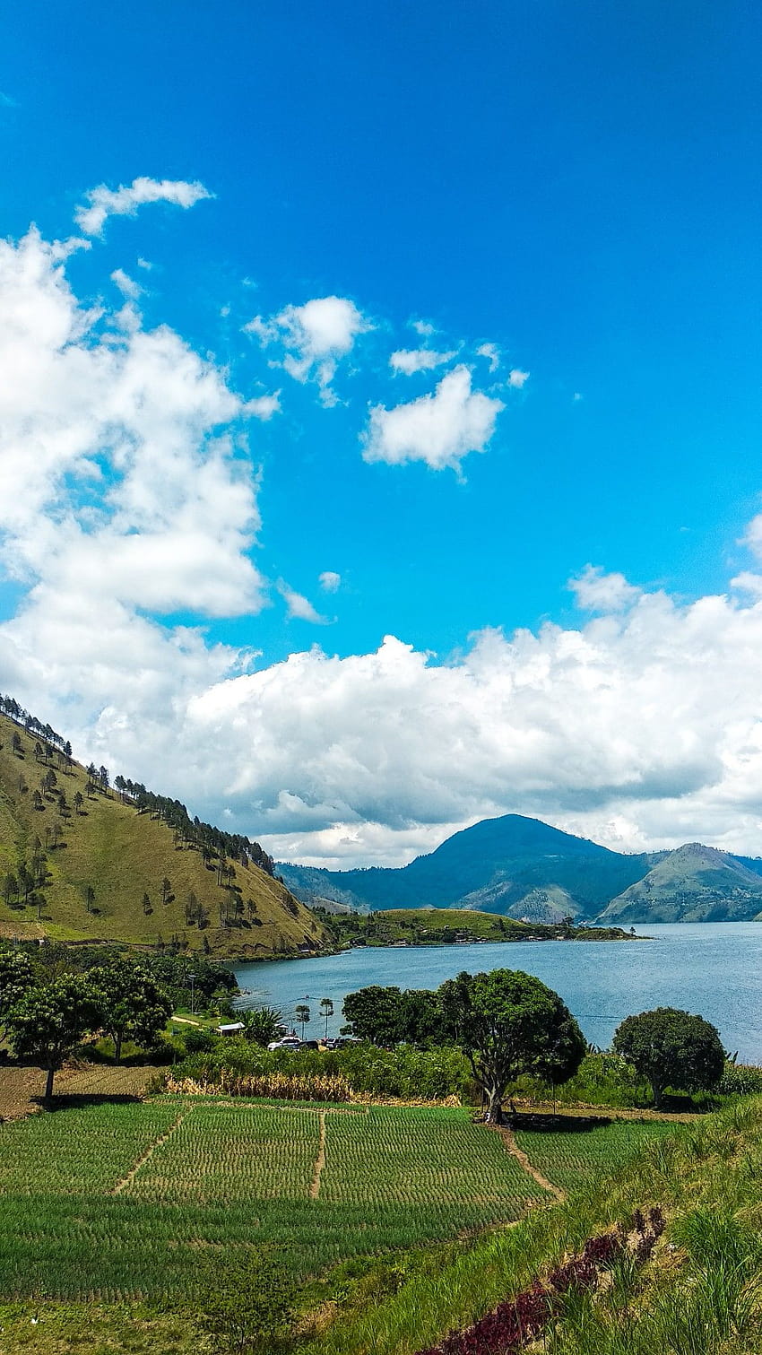Паропо, Силалахи, Суматера Утара, езерото Тоба HD тапет за телефон
