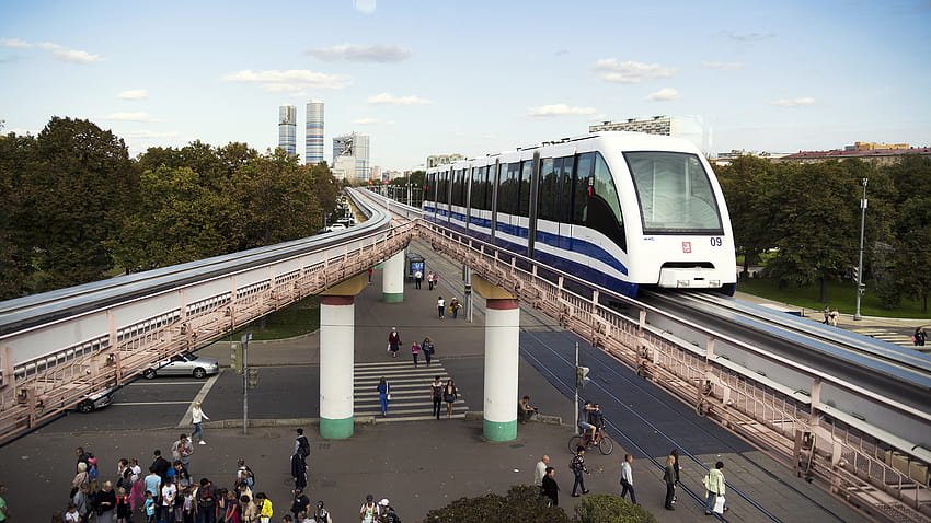 Moscow to transform its only monorail into 'floating' park HD wallpaper