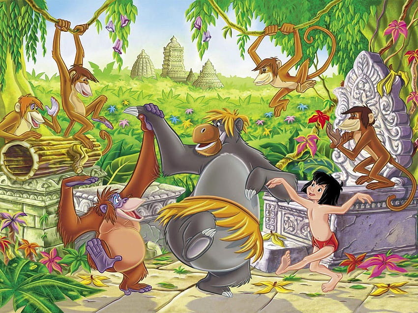 Buku Hutan, mowgli Wallpaper HD